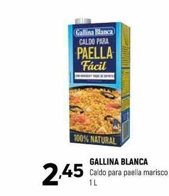 Coviran Gallina Blanca Caldo Para Paella Marisco oferta
