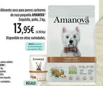 El Corte Inglés Alimento Seco Para Perros Cachorros De Raza Pequeña Amanova Exquisite oferta