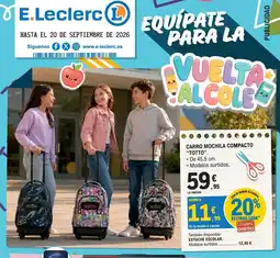 E.Leclerc TOTTO Carro mochila compacto oferta