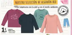 E.Leclerc Camiseta manga larga. oferta