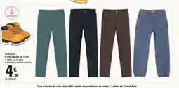 E.Leclerc Vaquero o pantalón de tela. oferta