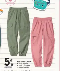 E.Leclerc Pantalón cargo. oferta