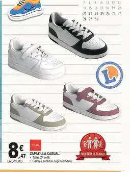 E.Leclerc Zapatilla casual oferta