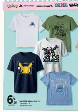 E.Leclerc Camiseta manga corta oferta