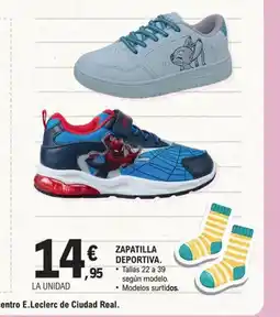 E.Leclerc Zapatilla deportiva oferta