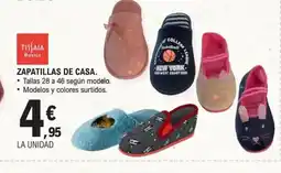 E.Leclerc Zapatillas de casa oferta