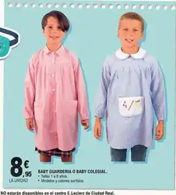 E.Leclerc Baby guarderia o baby colegial oferta