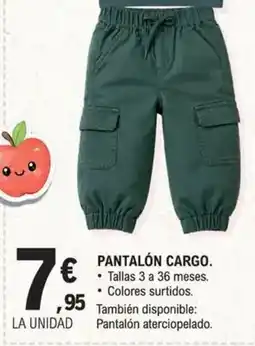 E.Leclerc Pantalón cargo oferta