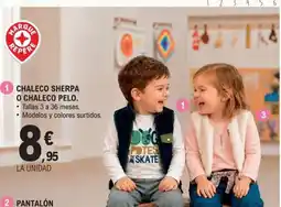 E.Leclerc Chaleco sherpa o chaleco pelo oferta