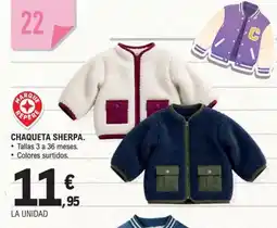 E.Leclerc Chaqueta sherpa oferta