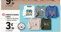 E.Leclerc Camiseta manga larga oferta