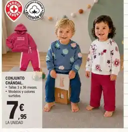 E.Leclerc Conjunto chándal oferta