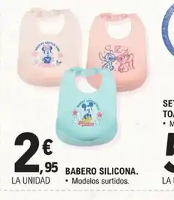 E.Leclerc Babero silicona. oferta