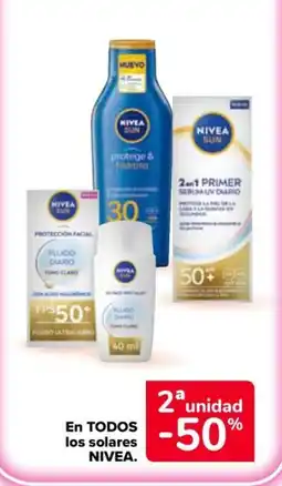 Carrefour Market NIVEA En todos los solares oferta
