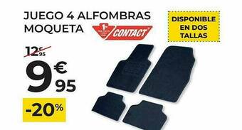 Feu Vert Juego 4 Alfombras Moqueta oferta
