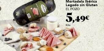 Gadis Mortadela Ibérica Legado Sin Gluten El Pozo oferta