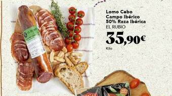 Gadis Lomo Cebo Campo Ibérico 50% Raza Ibérica El Rubio oferta