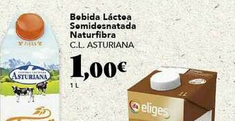 Gadis Bebida Láctea Semidesnatada Naturfibra C.l. Asturiana oferta