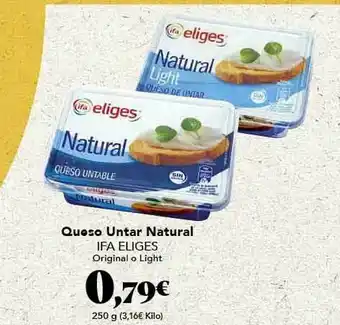 Gadis Queso Untar Natural Ifa Eliges oferta