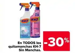 Carrefour Market KH-7 En todos los quitamanchas sin manchas. oferta