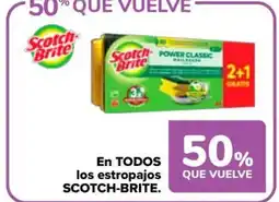 Carrefour Market SCOTCH-BRITE En todos los estropajos oferta