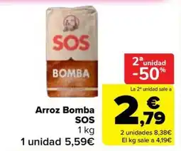 Carrefour SOS Arroz Bomba oferta