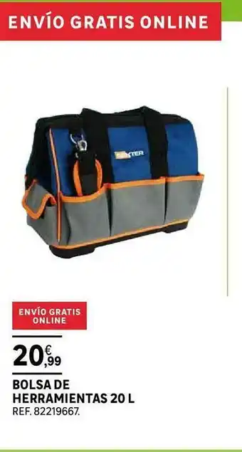 Leroy Merlin Bolsa De Herramientas 20 L oferta