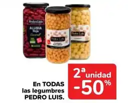Carrefour PEDRO LUIS En todas las legumbres oferta