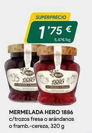 Masymas Mermelada Hero 1886 oferta