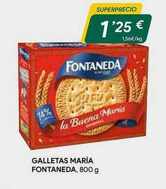 Masymas Galletas María Fontaneda oferta