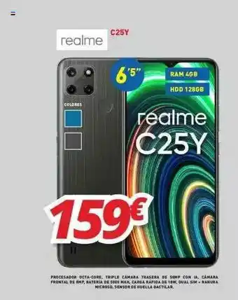 Mi electro Realme C25y oferta