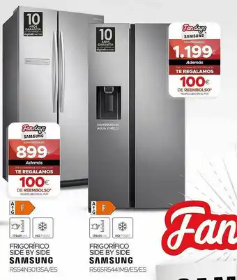 Milar Frigorífico Side By Side Samsung oferta