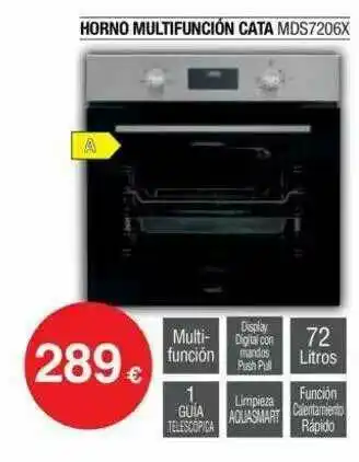 Milar Horno Multifunción Cata Mds7206x oferta