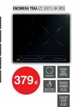 Milar Encimera Teka Izc 63015 Bk Mss oferta