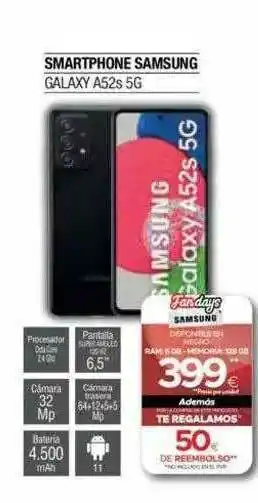 Milar Smartphone Samsung Galaxy A52 5g oferta