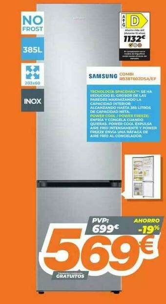 Pascual Martí Samsung Combi oferta