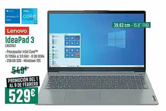 PCBox Lenovo Ideapad 3 Lnv3541 oferta