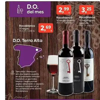 SPAR D.o. Terra Alta oferta