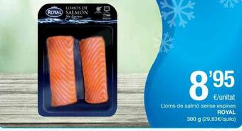 SPAR Fragadis Lloms De Salmó Sense Espines Royal oferta