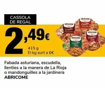 Fabada Asturiana Escudella Llenties A La Manera De La Rioja O Mandonguilles A La Jardinera Abricome