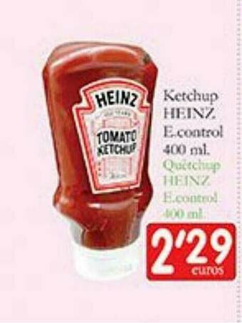 Supermercados Bip Bip Ketchup Heinz E Control oferta