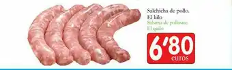 Supermercados Bip Bip Salchicha De Pollo oferta