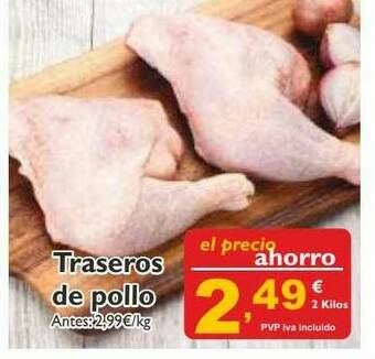 Supermercados La Despensa Traseros De Pollo oferta