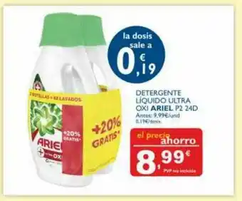 Supermercados La Despensa Detergente Luiqido Ultra Oxi Ariel oferta