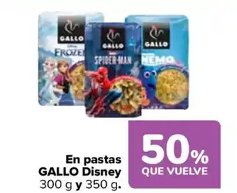 GALLO En pastas Disney