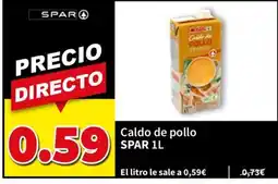 SPAR SPAR caldo de pollo oferta