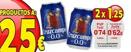 SPAR Cruzcampo 0,0 oferta