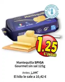 SPAR Mantequilla SPIGA oferta