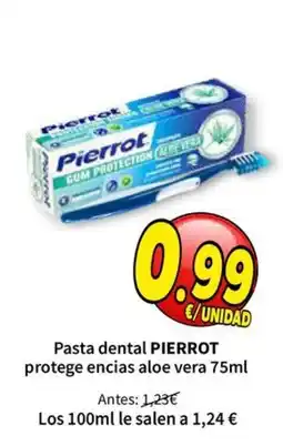 SPAR Pierrot pasta dental protege encias aloe vera oferta