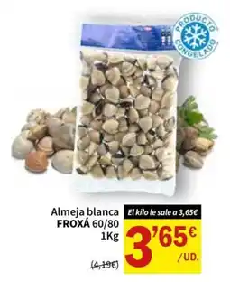 SPAR FROXÁ almeja blanca oferta